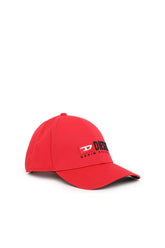 DIESEL Men's Cap Logo A036990JCAR, red, S